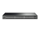 Switch Administrable L2 Tp-Link, 48puertos Giga, 4puertos Sfp - Tl-Sg3452